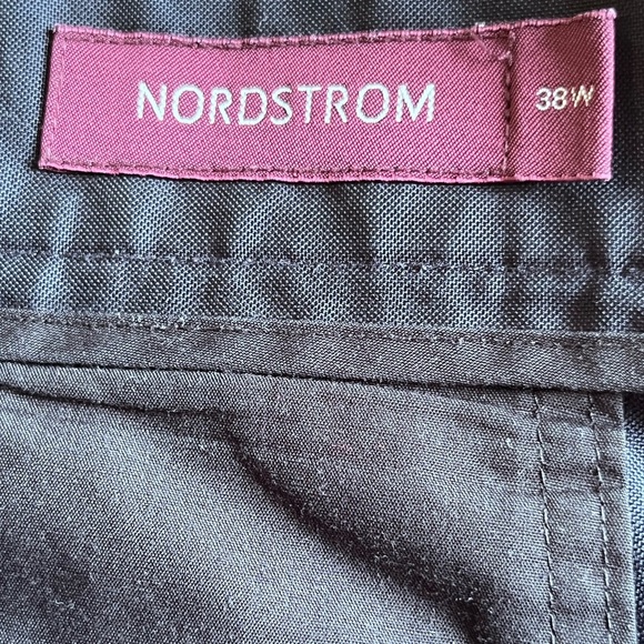 Nordstrom Navy Blue Wrinkle Free Supima Cotton Shorts Men’s Size 38W - Picture 7 of 7